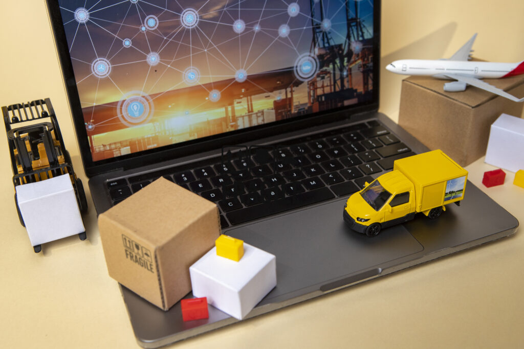 vehicules sur la representation de la chaine d approvisionnement des ordinateurs portables